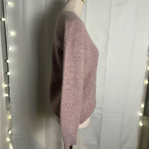 Banana Republic Pink Crew Neck Fine Italian Yarn - Picture 3 of 5